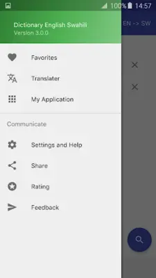 English Swahili android App screenshot 2